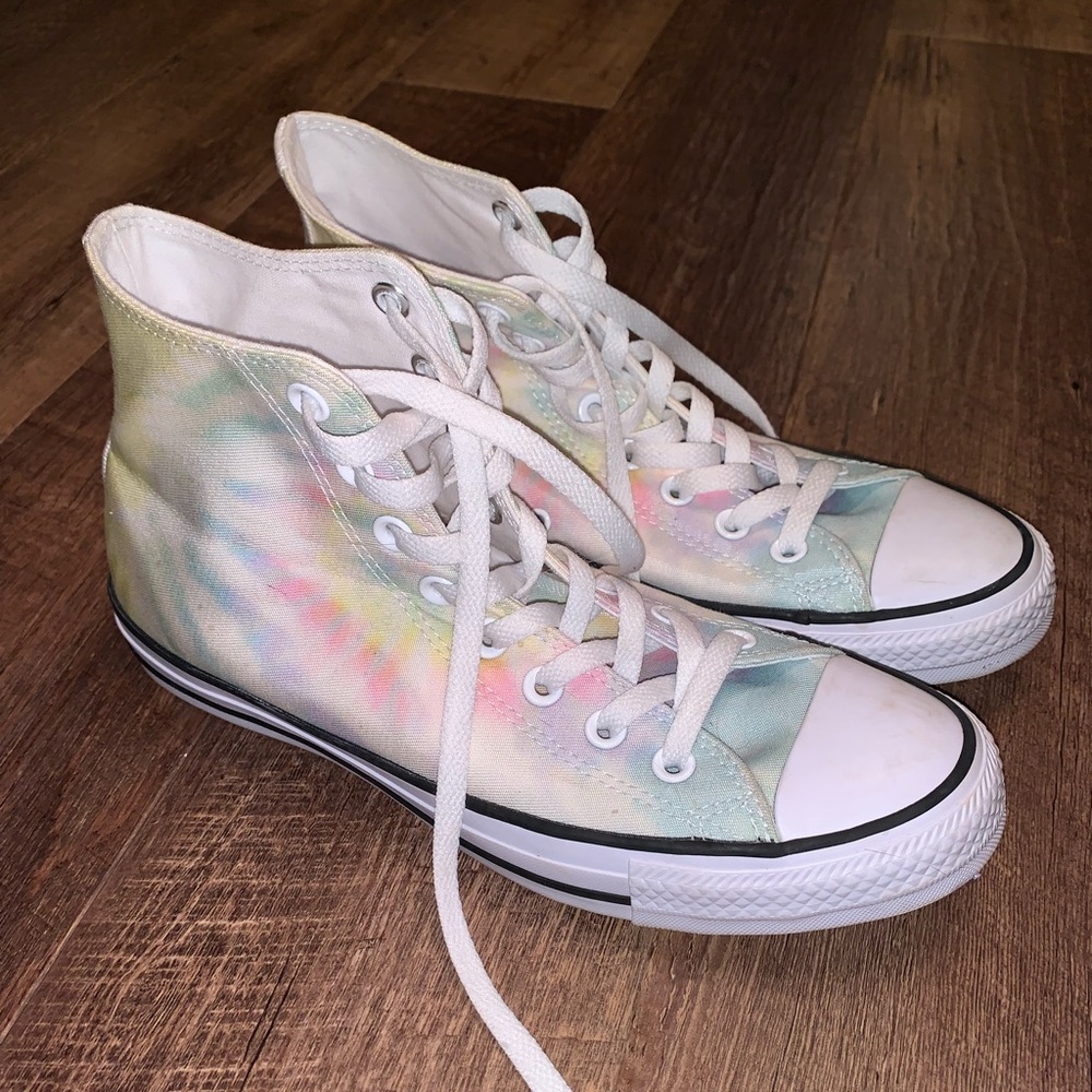 Tie Dye High-Top Converse: Womens 10